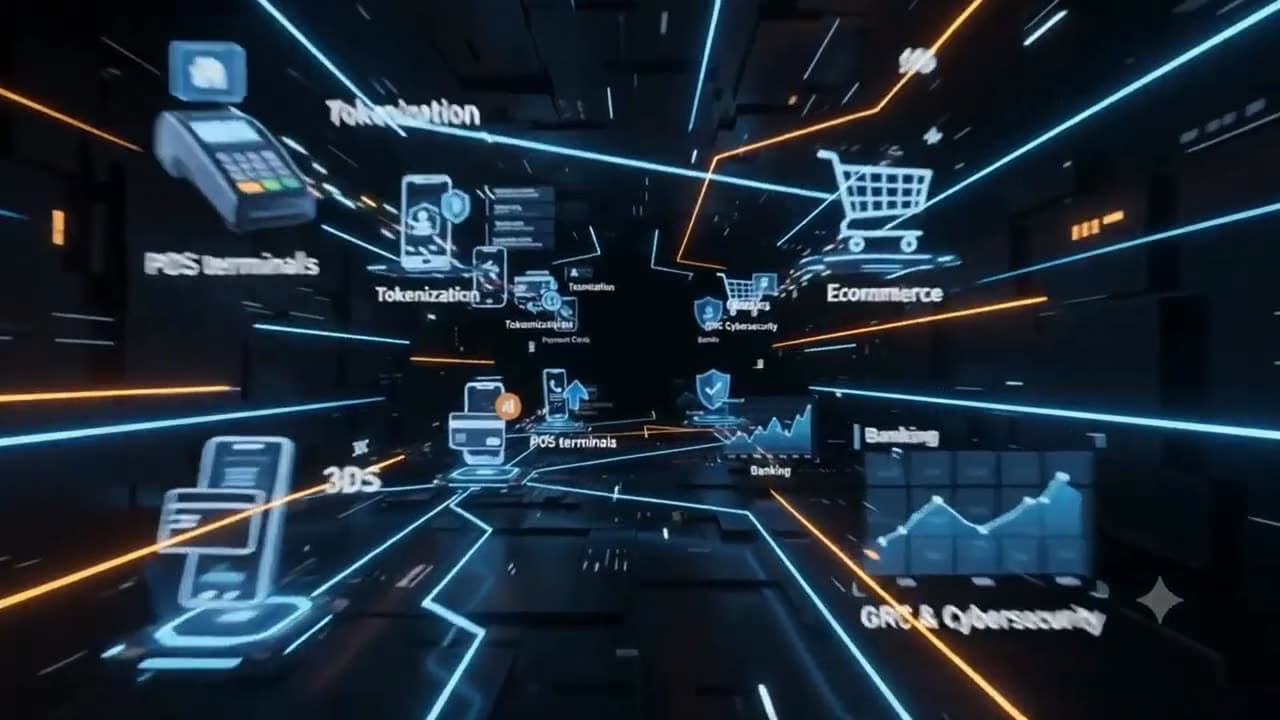 A payment estate taking shape: terminals, wallets and cards connected through one switching layer, then planned and delivered.