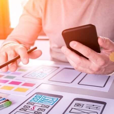 mobile app development and design